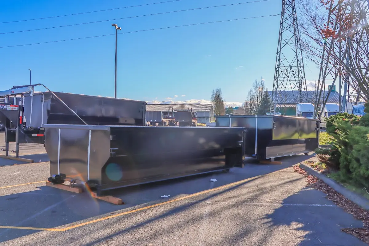 Professional dumpster rental and junk removal service in Parkland